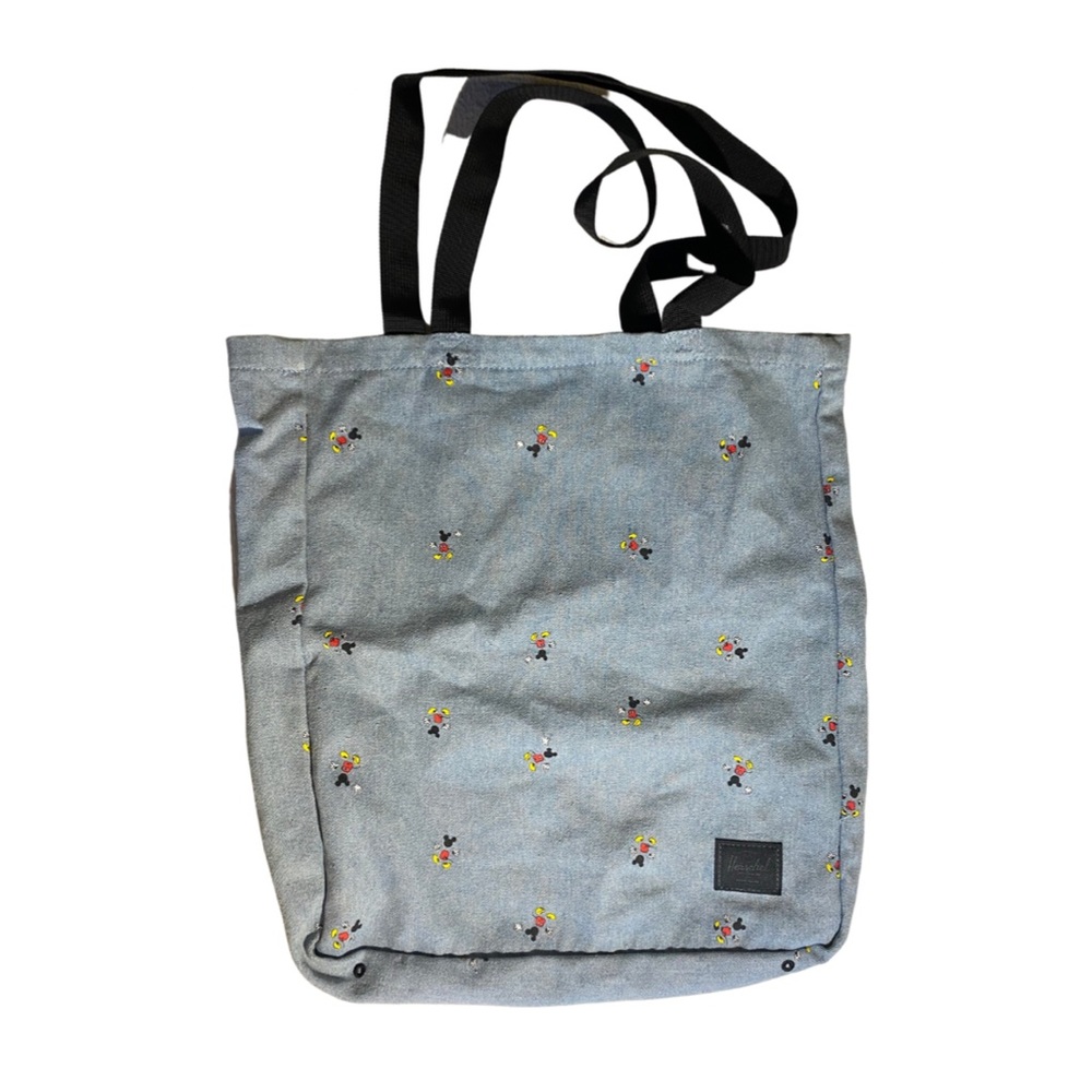Herschel Supply Co Denim Disney Mickey Shoulder Bag